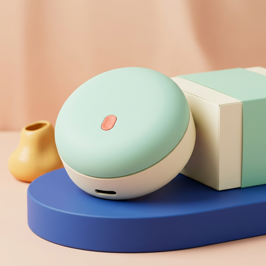 Mini Desktop Vacuum — A Colorful Workspace-Care Concept for Desk Reset Rituals, Study Corners & Everyday Surface Tidying