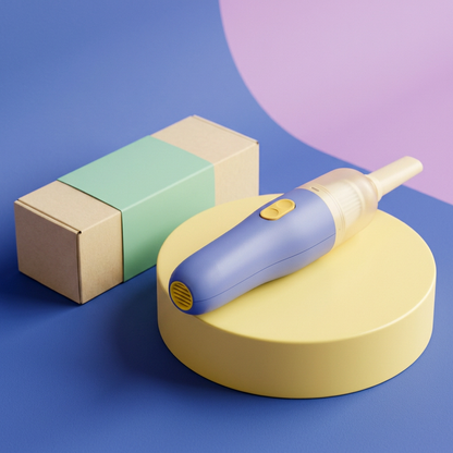 USB Keyboard Vacuum Concept — A Slim Detail-Cleaning Design for Thoughtful Tech-Care Routines & Colorful Home-Office Setups