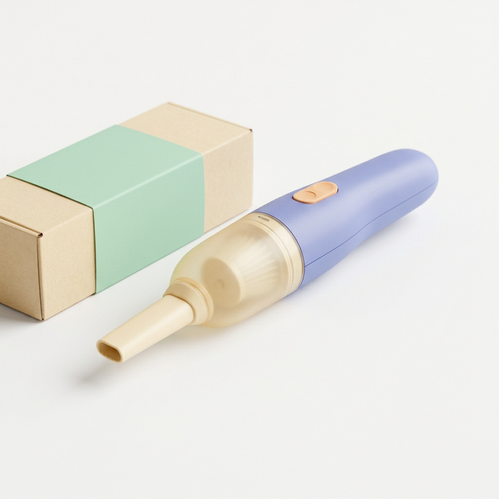USB Keyboard Vacuum Concept — A Slim Detail-Cleaning Design for Thoughtful Tech-Care Routines & Colorful Home-Office Setups